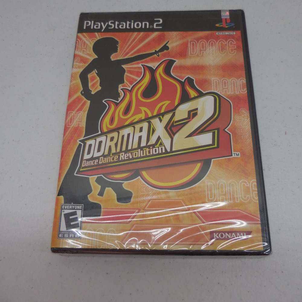 DDRMAX2 Dance Dance Revolution PS2 PlayStation 2 Konami New Sealed SLUS 20711